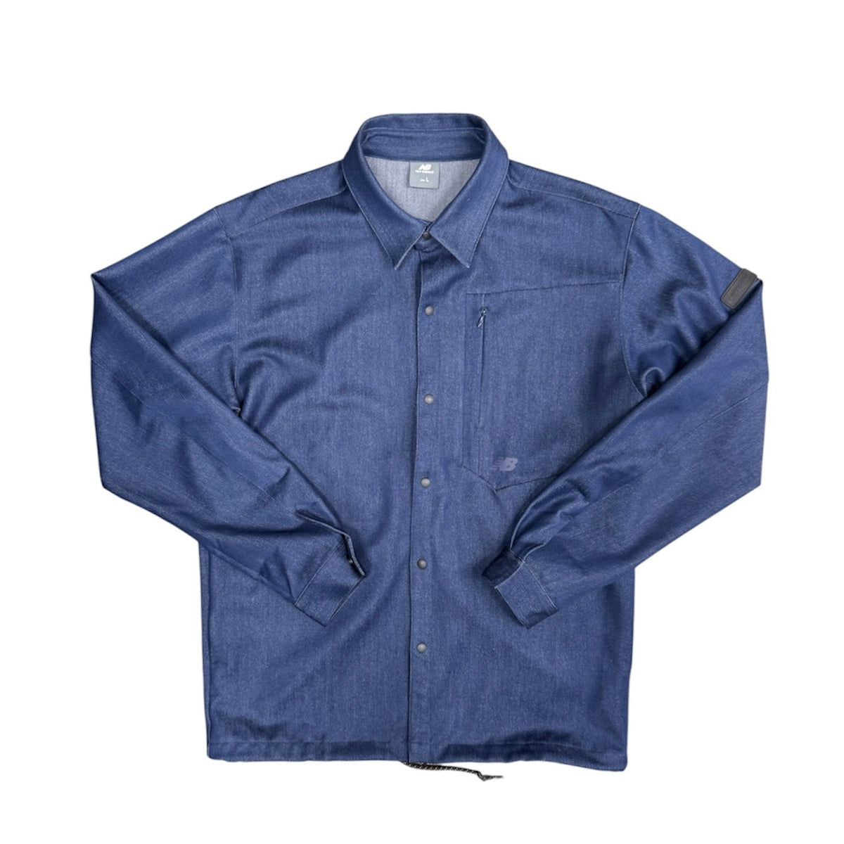 New Balance Blue Overshirt Jacket Set