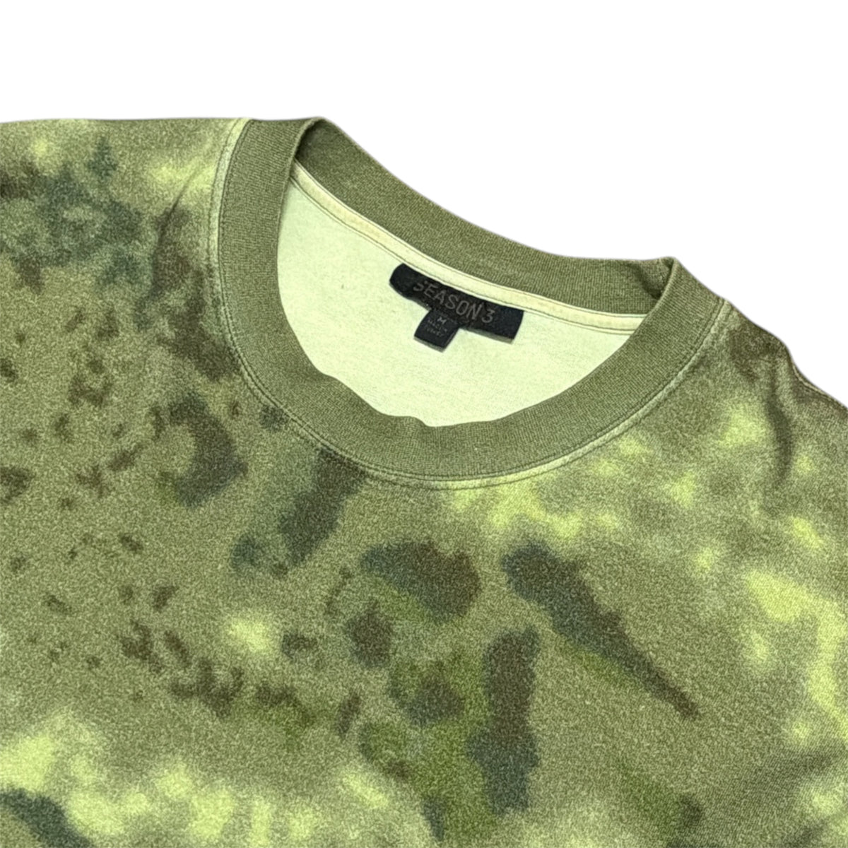 Yeezy Season 3 Heavy Knit Oversized Camo Tshirt