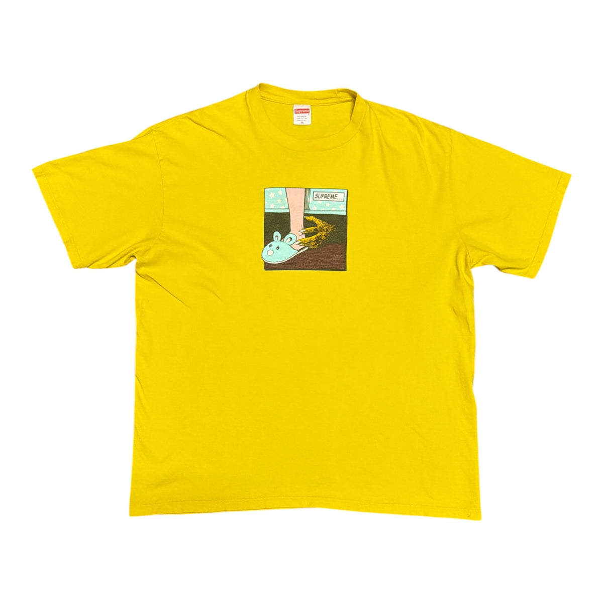 Supreme FW21 Bed Yellow Tshirt