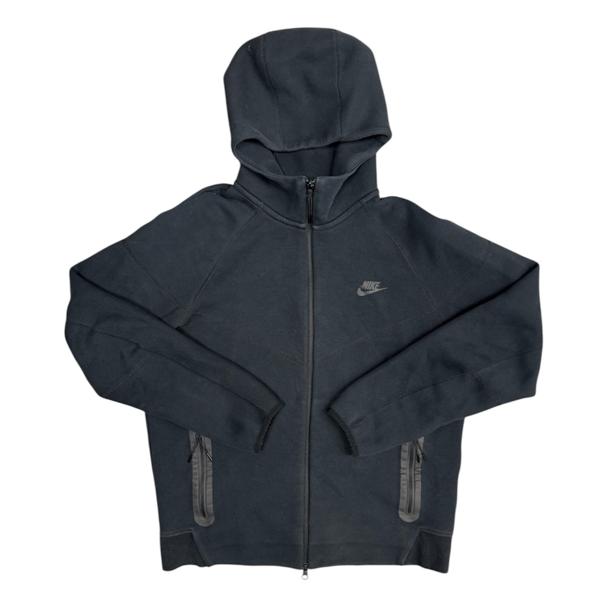 Nike Sportswear Tech Fleece Black Full Zip Hoodie
