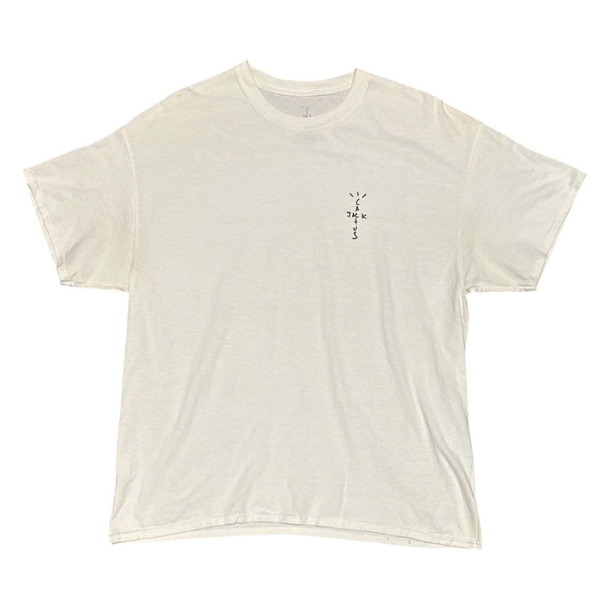 Travis Scott Cactus Jack Logo White Tshirt
