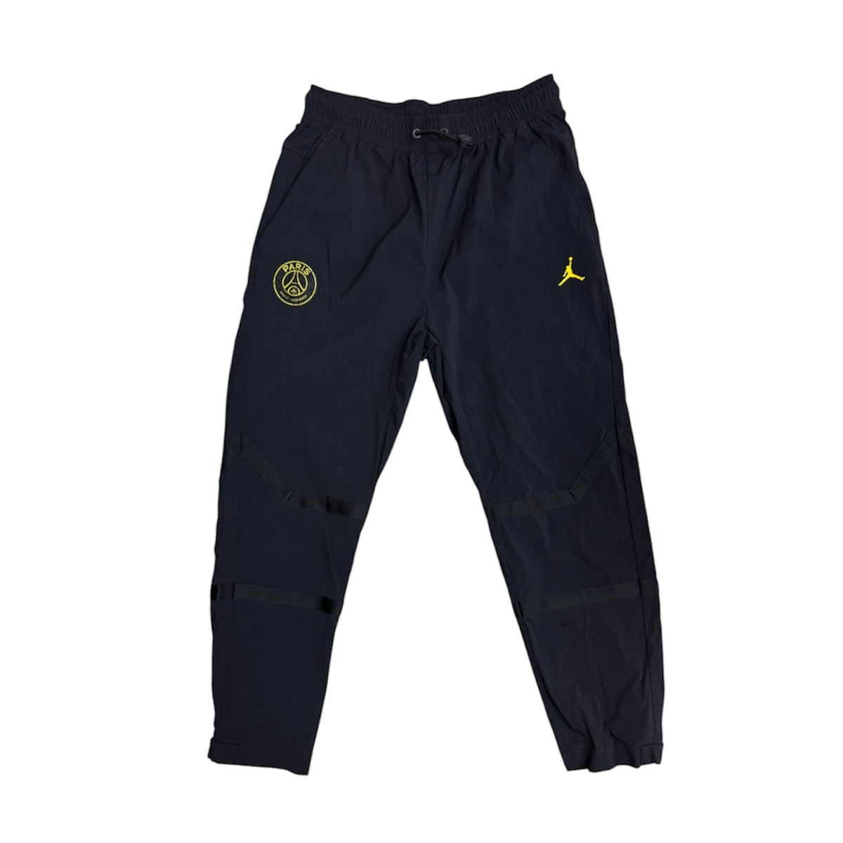 Jordan Paris Saint Germain Black Tour Yellow Woven Pants