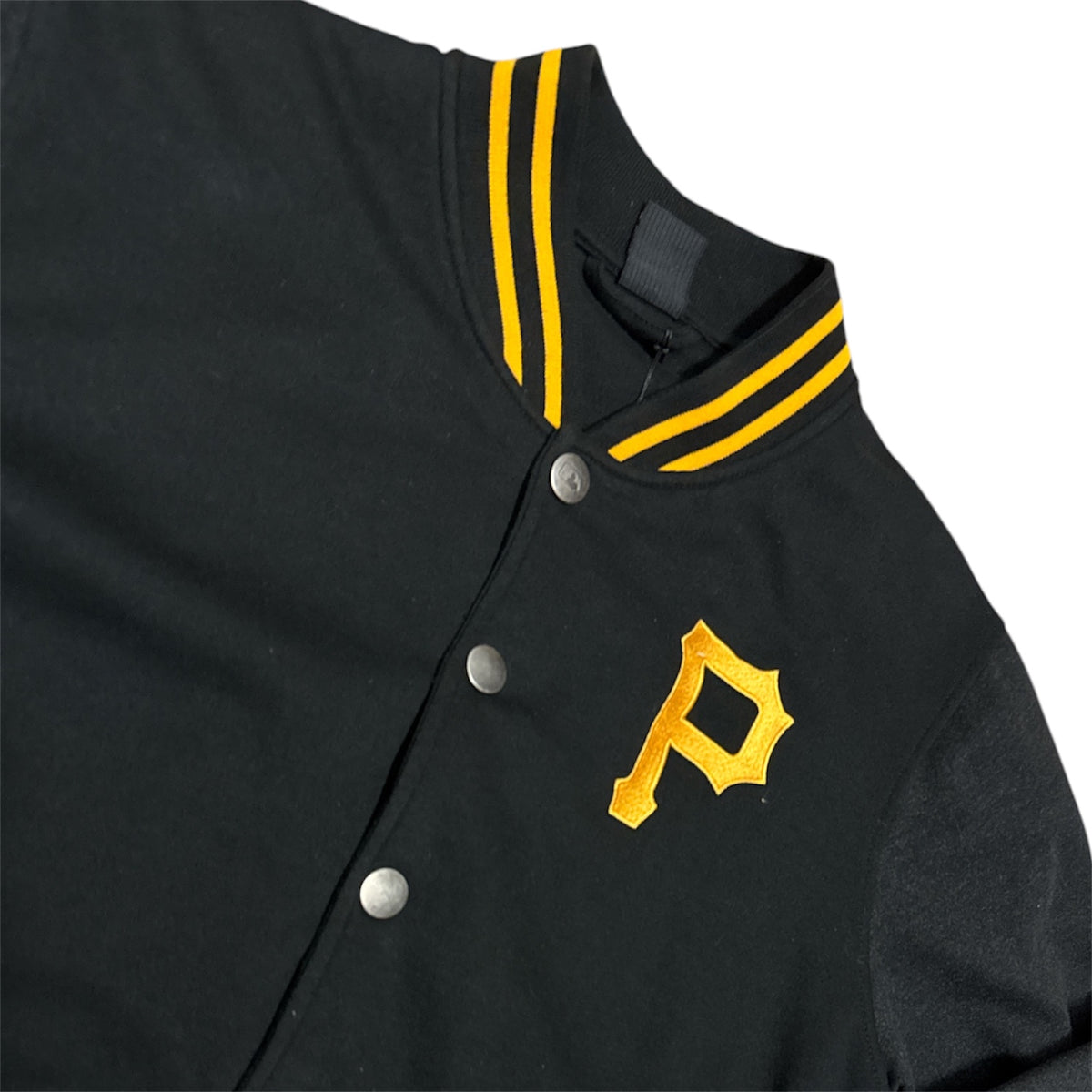 Majestic Athletic Pittsburgh Pirates Black College Jacket