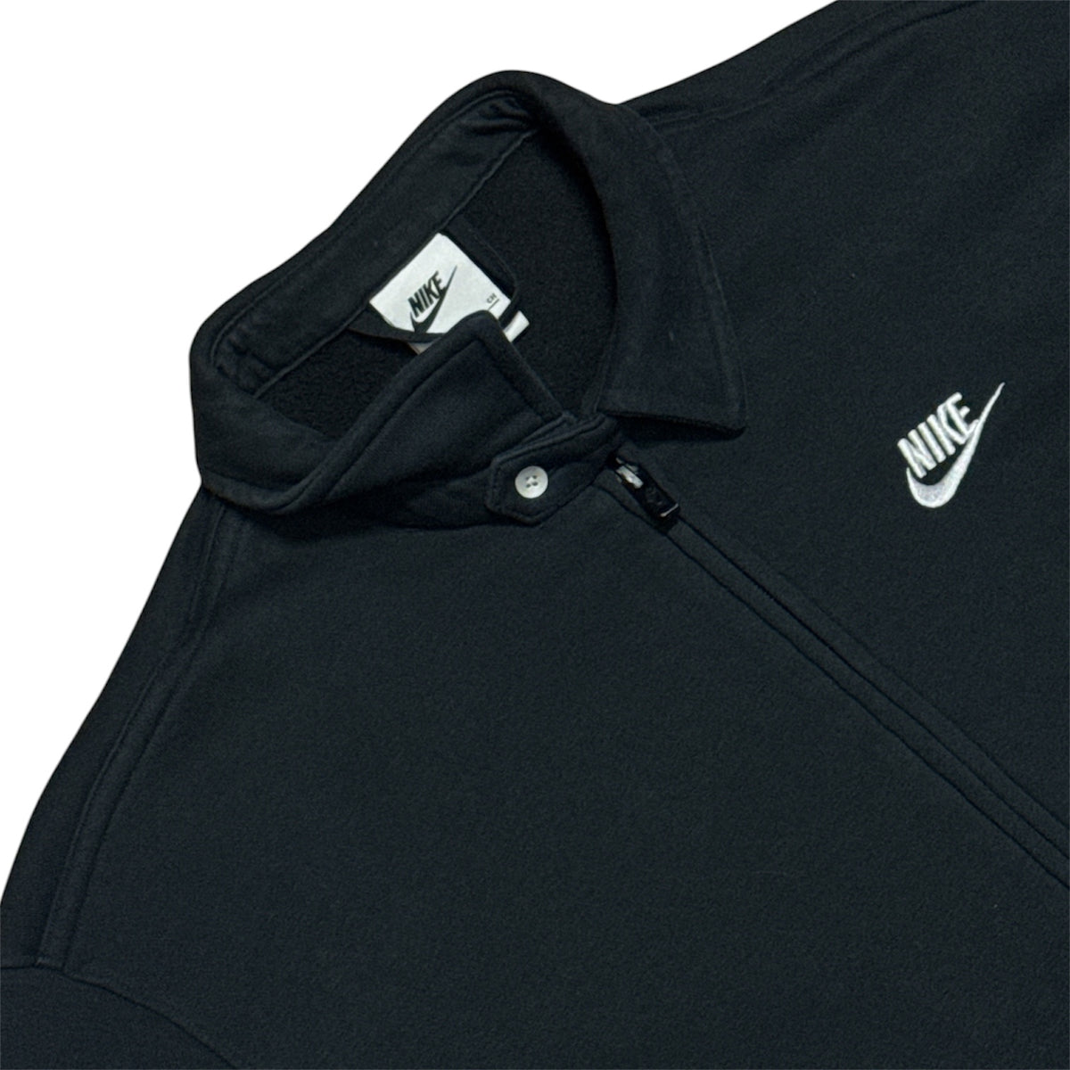 Nike Club Fleece Harrington Black Jacket