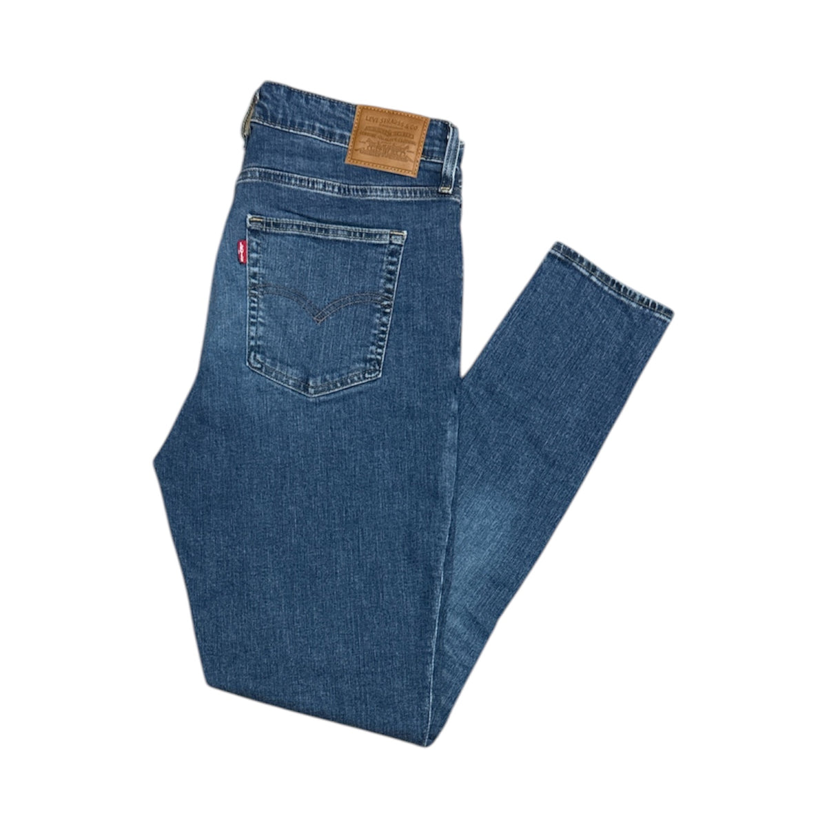 Levi's Premium 721 High Rise Skinny Navy Jeans