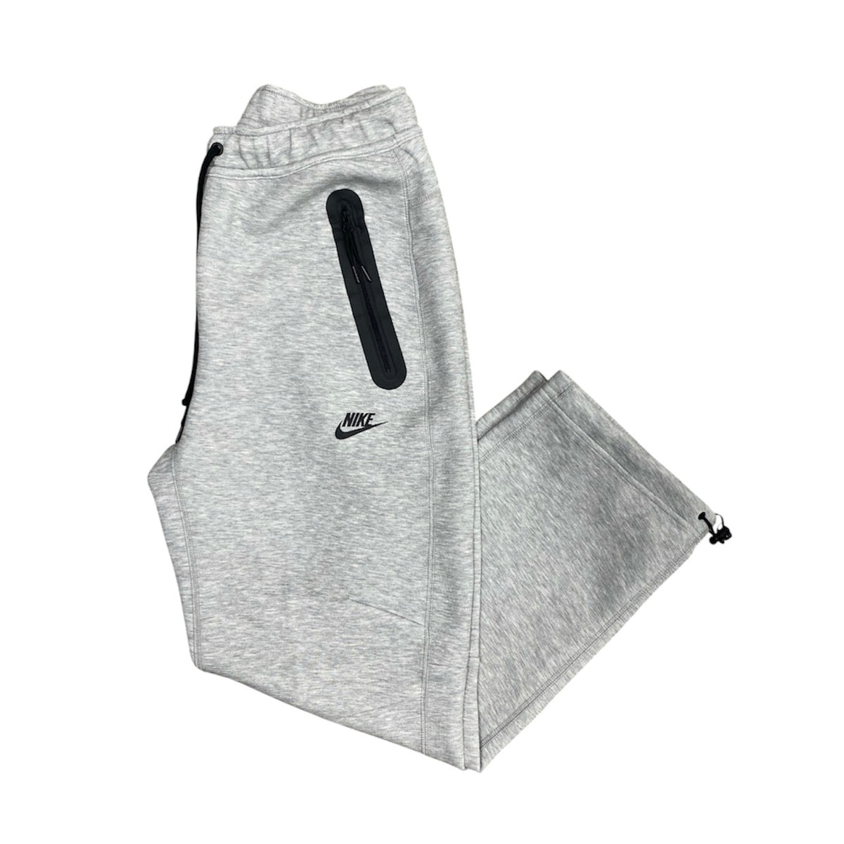 Nike Tech Open-Hem Grey Fleece Pants