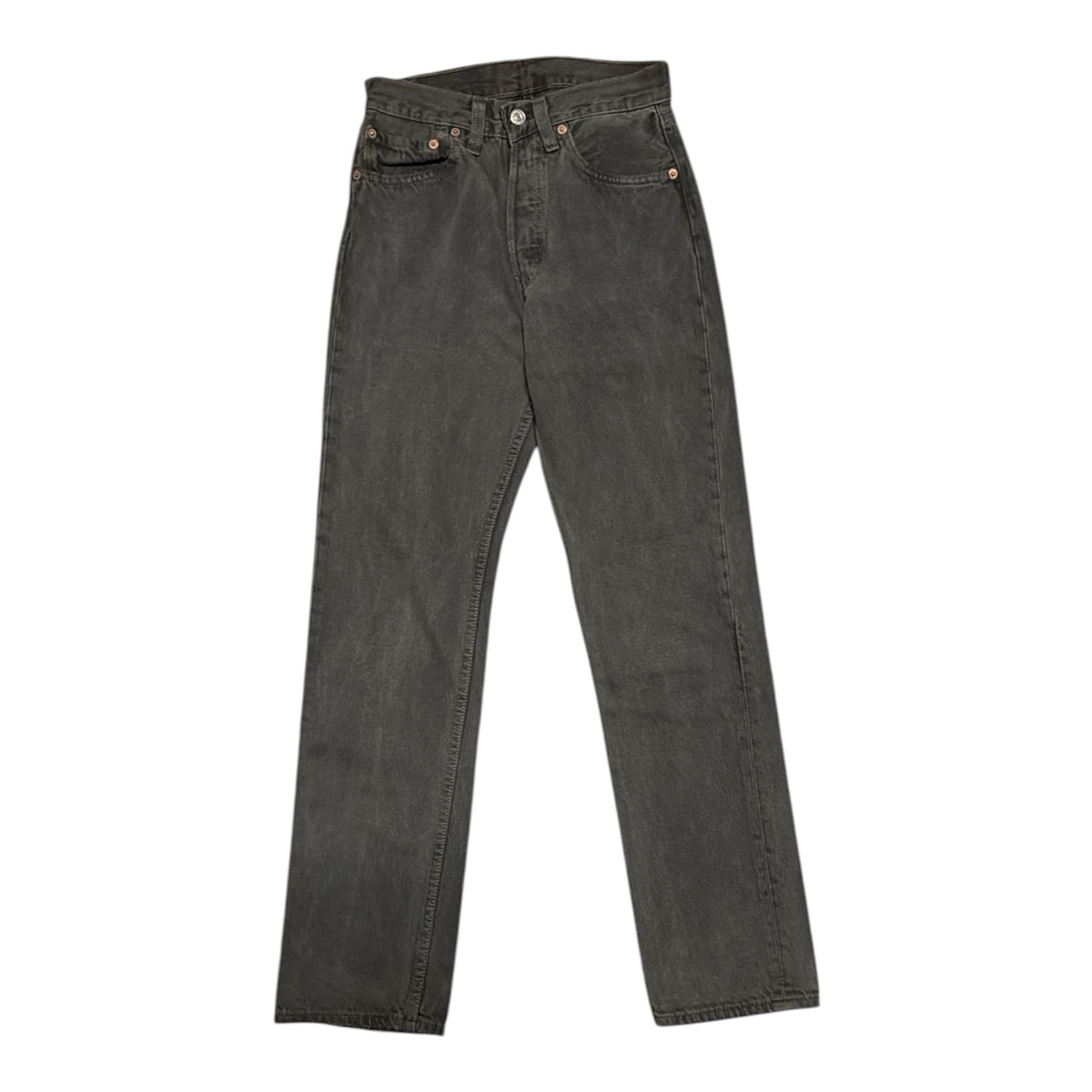 Vintage Levi's 501 Grey Jeans (W26/L30)