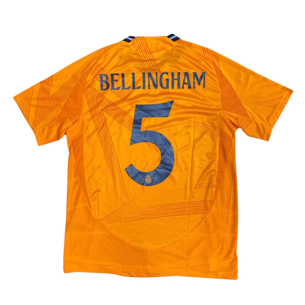 Adidas Real Madrid Bellingham #5 2024/2025 Away Football Jersey