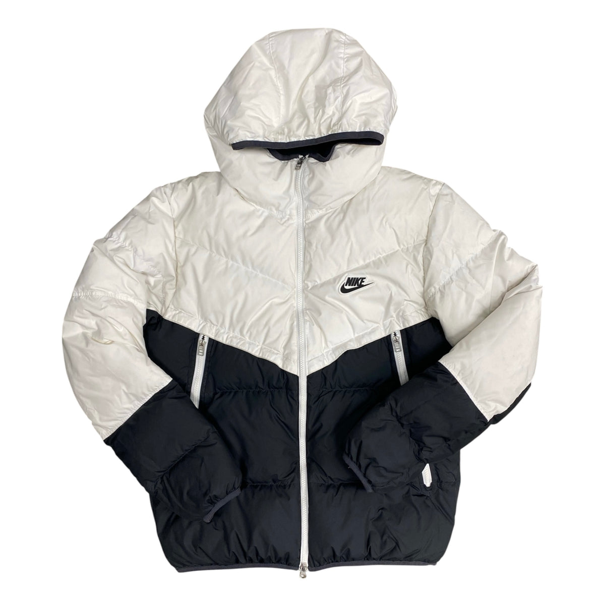 Nike Sportswear Windrunner Puffer Black White Jacket