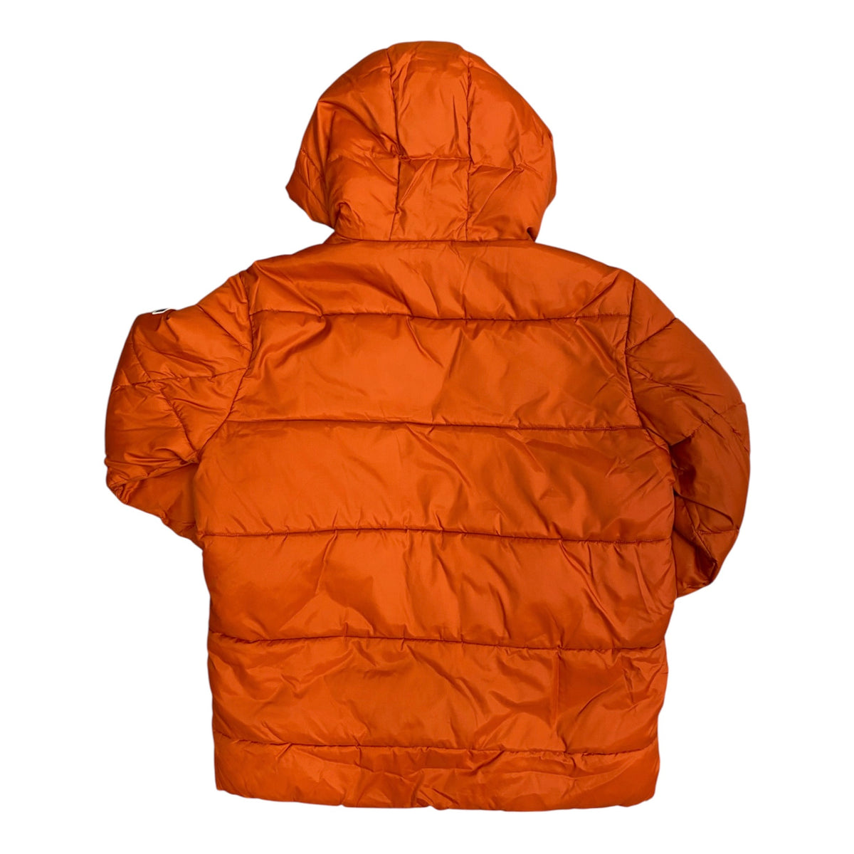 Tommy Jeans Asymmetric Zip Orange Puffer Jacket
