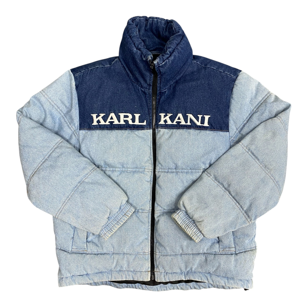 Karl Kani Denim Puffer Jacket