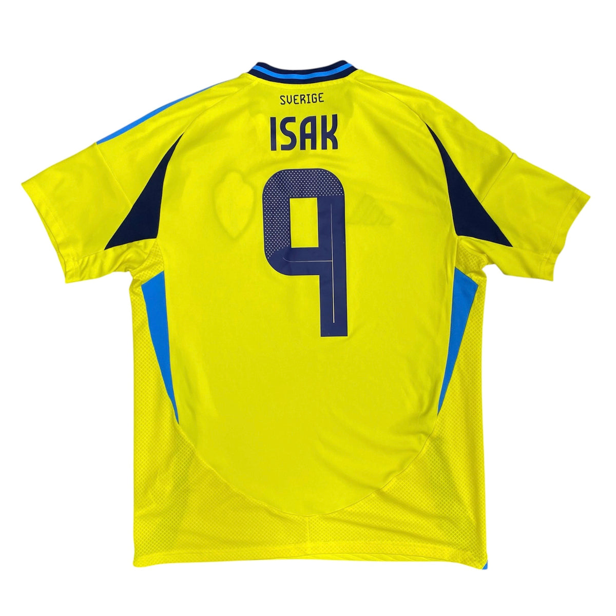 Adidas Sweden Isak #9 2024 Home Football Jersey