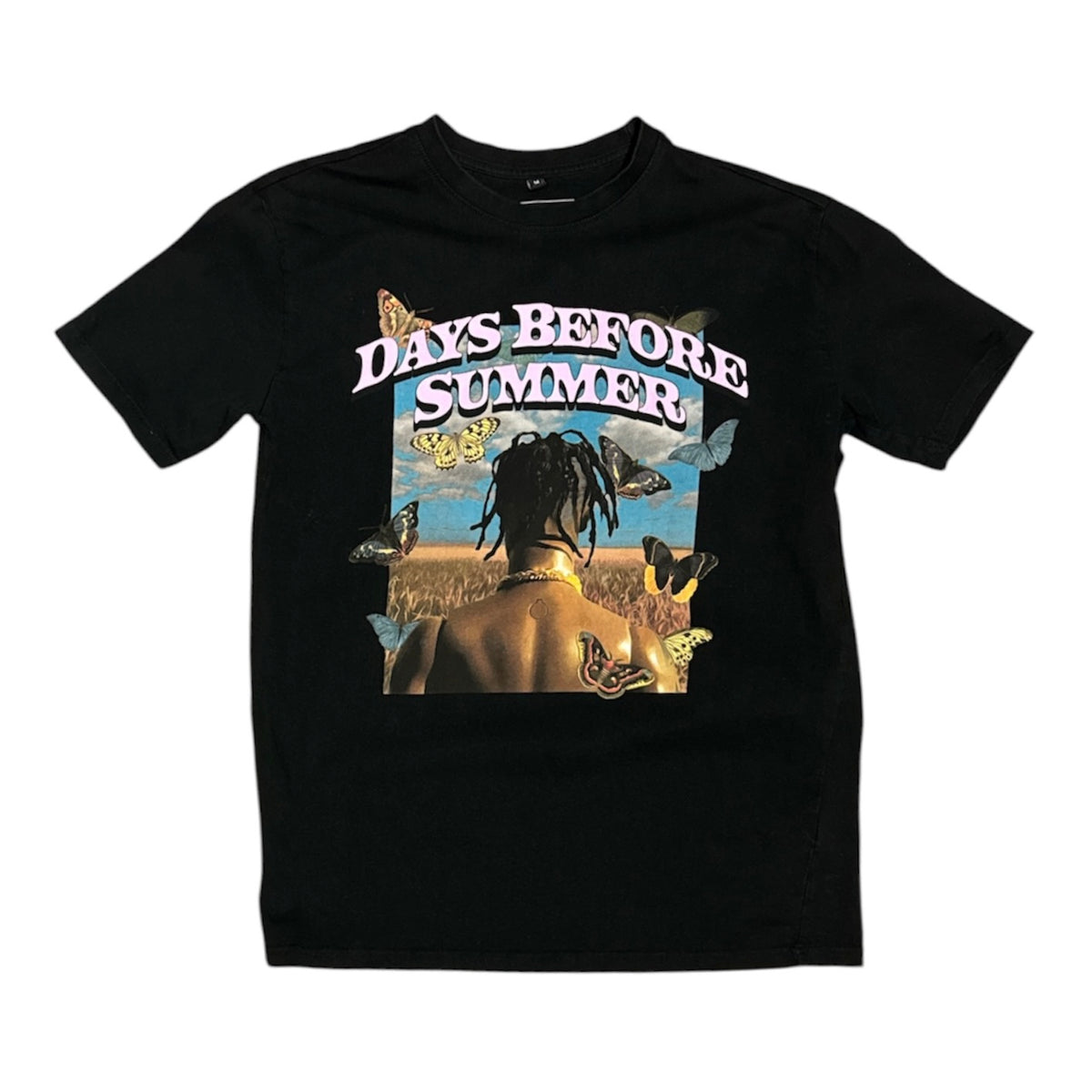 Mister Tee Days Before Summer Travis Black Tshirt