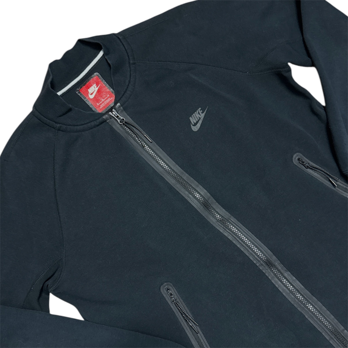 Nike Tech Fleece Varsity Black Jacket