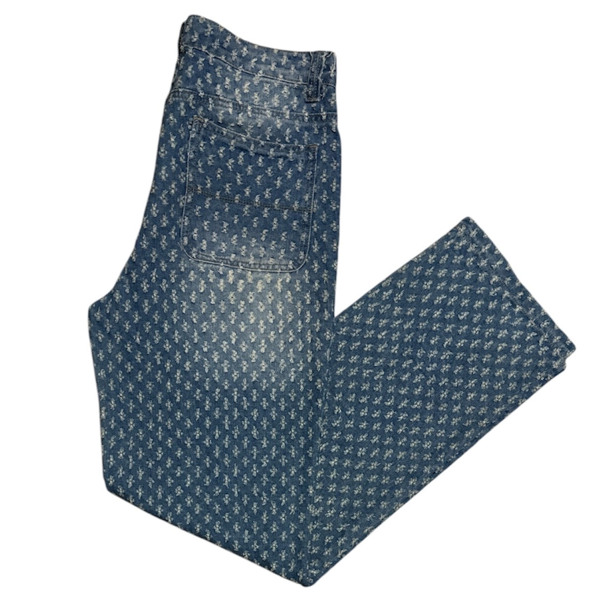 Jaded London Distressed Blue Jeans