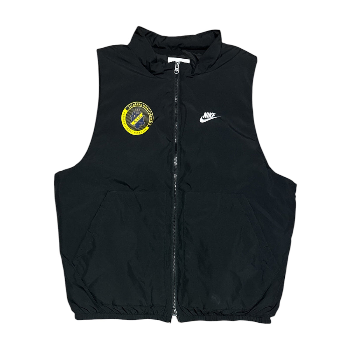 Nike AIK Black Puffer Vest