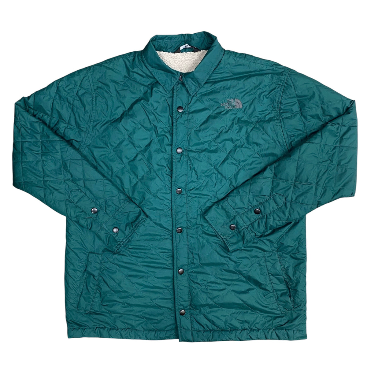 The North Face Sherpa Lining Green Jacket