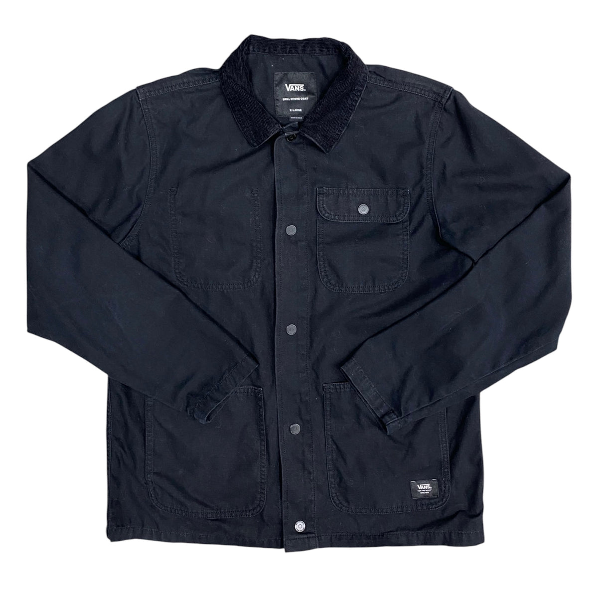 Vans Black Drill Shore Coat Jacket (Youth)