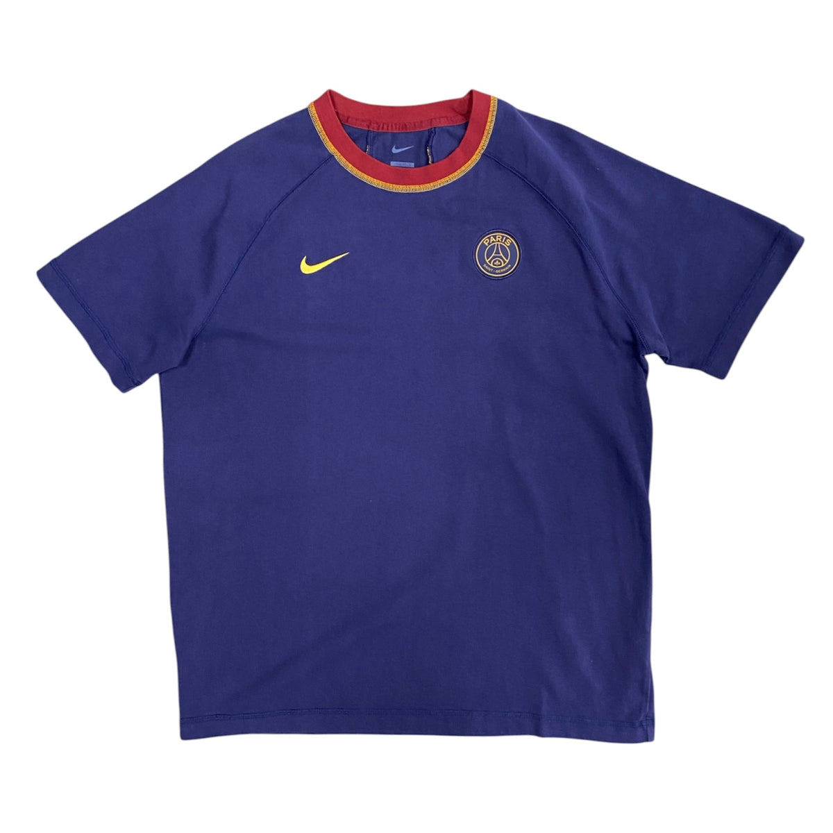 Nike Paris Saint Germain Travel Navy Football Tshirt
