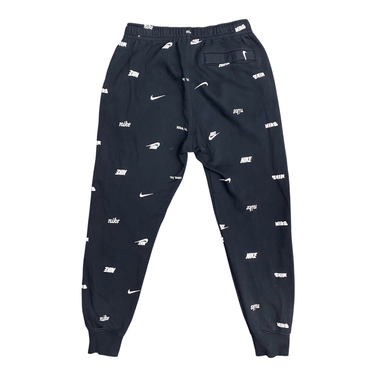 Nike Sportswear Club Black White Allover Print Sweatpants