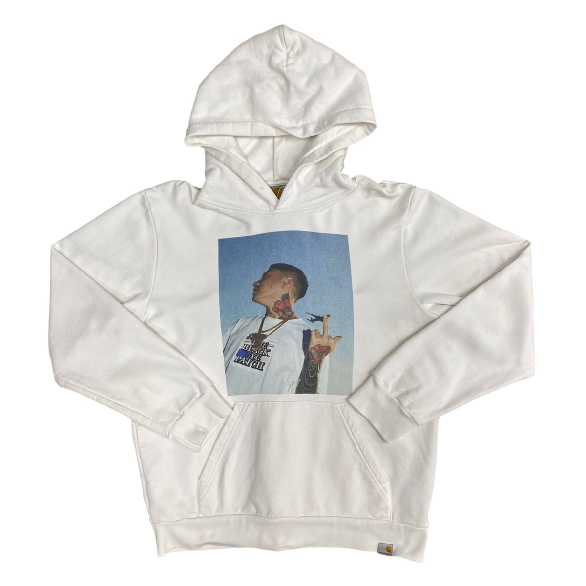 Carhartt The Black Eye Patch White Hoodie