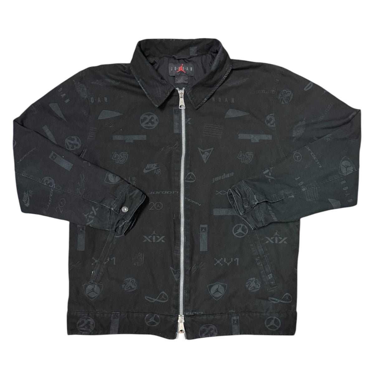 Jordan Flight Heritage Print Canvas Jacket