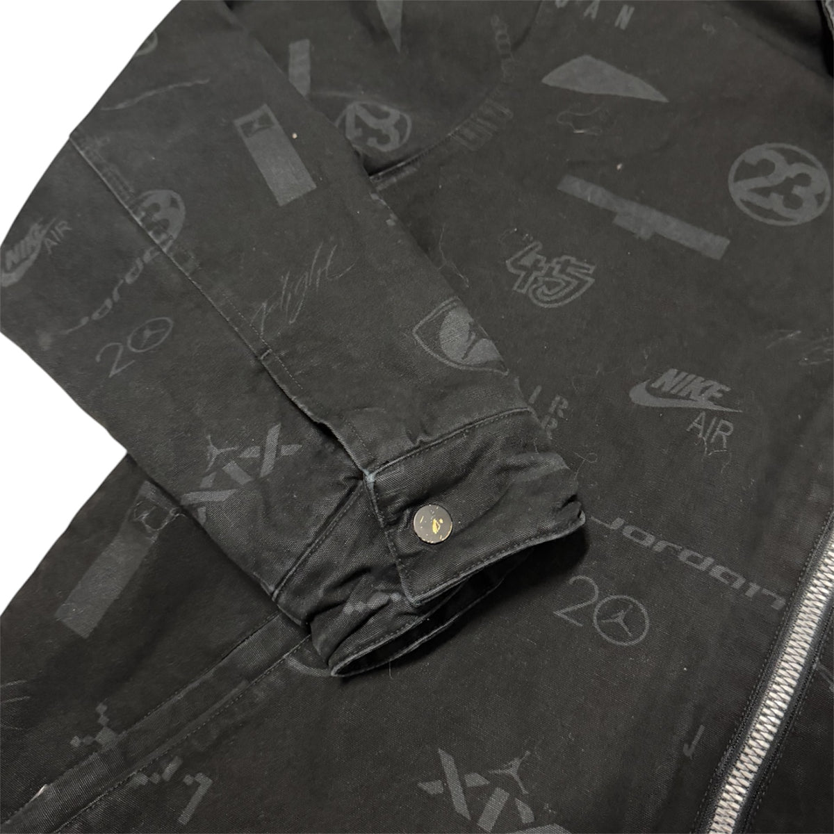 Jordan Flight Heritage Print Canvas Jacket