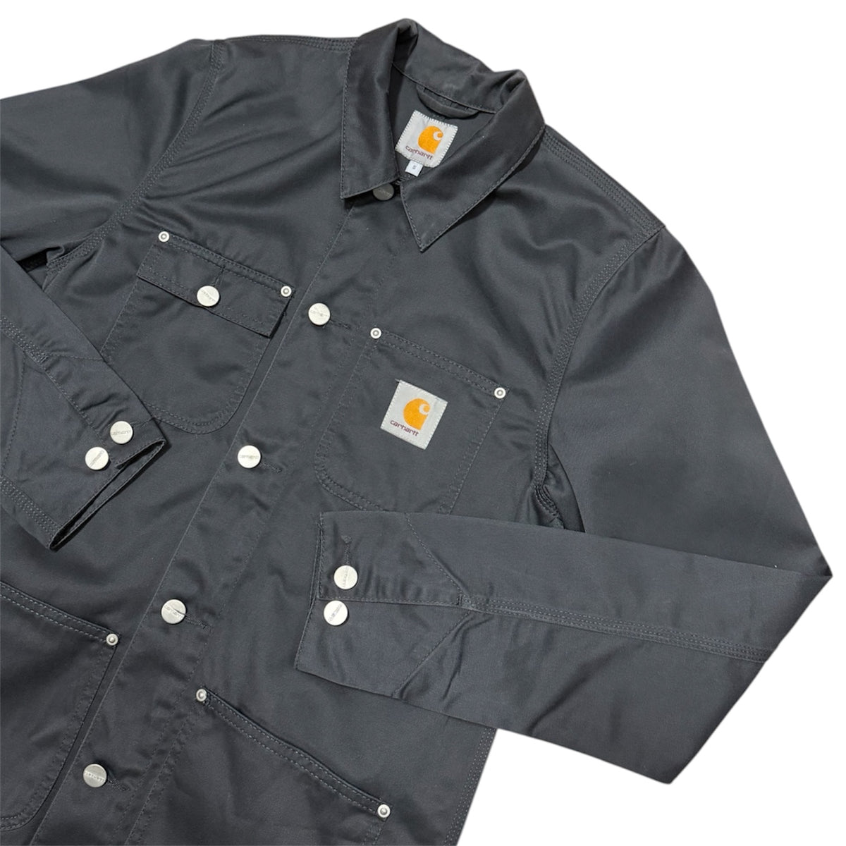Carhartt WIP Dark Grey Michigan Coat Overshirt