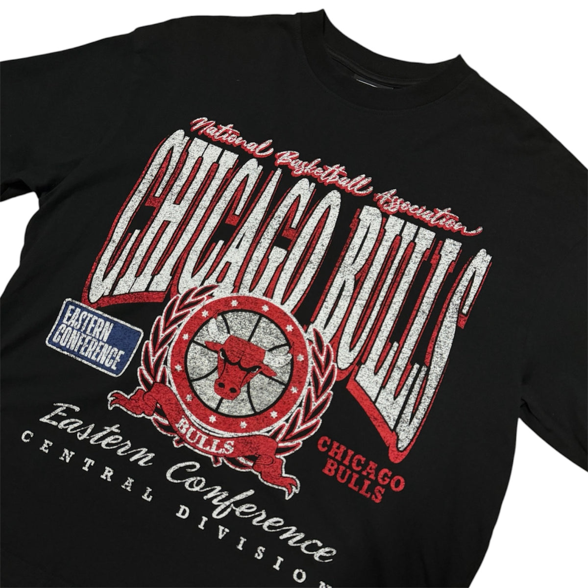 New Era Chicago Bulls Black Oversized Tshirt