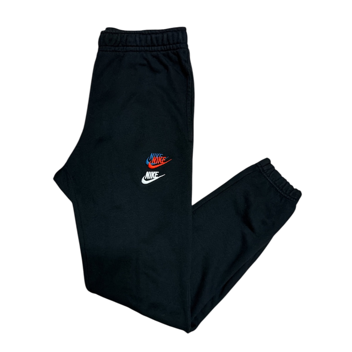 Nike Sportswear Essentials+ French Terry Black Multi Logo Sweatpants