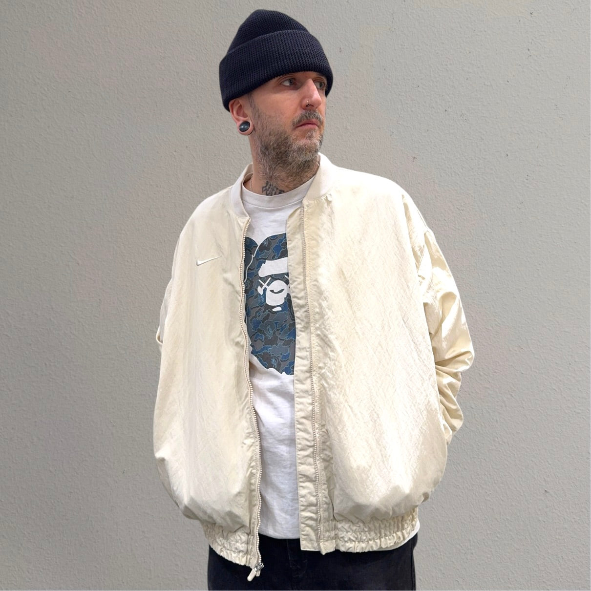 Nike x Fear of God Basketball Jacket Light Cream