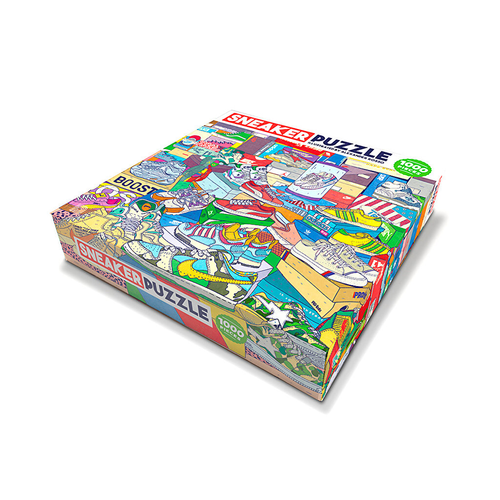 Sneaker Puzzle Illustrated By Alexander Russo