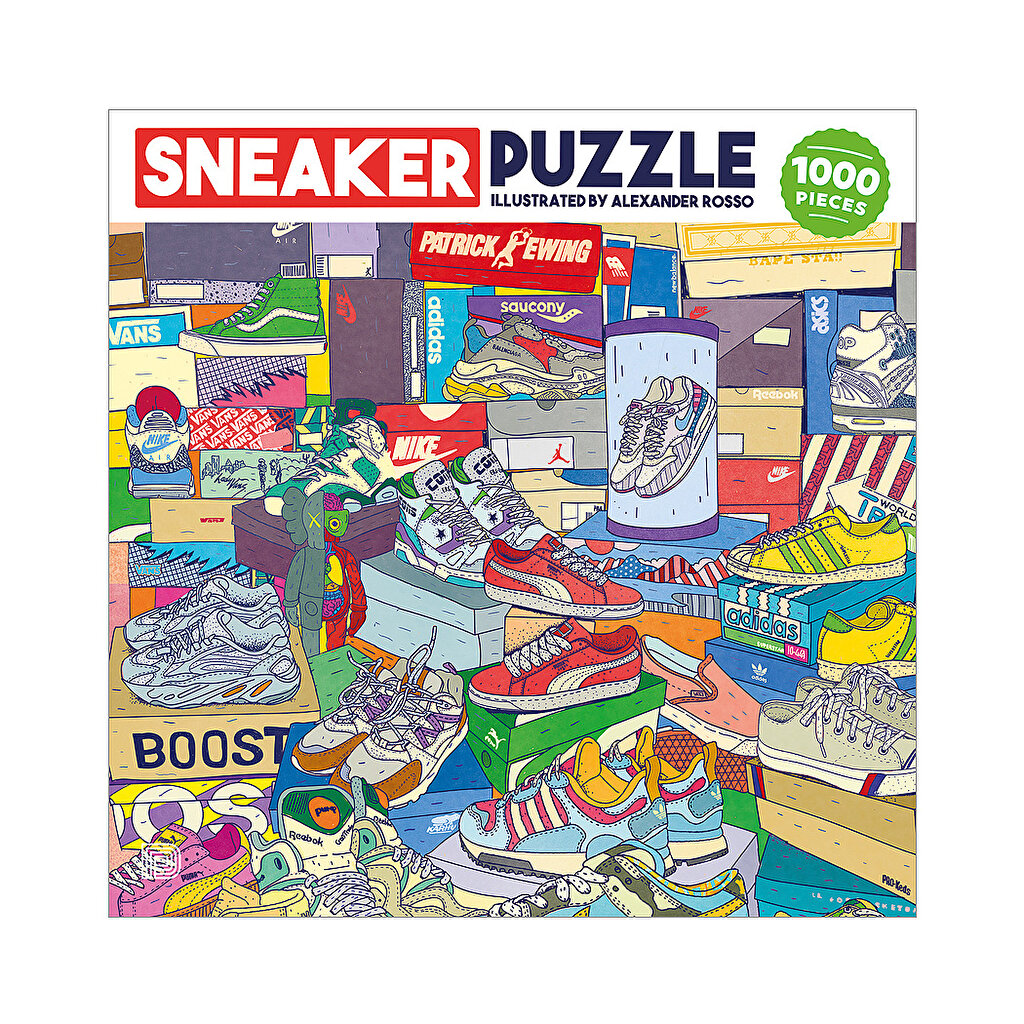 Sneaker Puzzle Illustrated By Alexander Russo