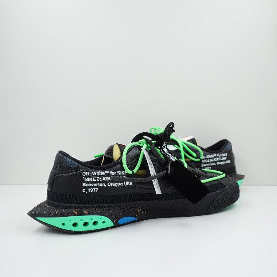 Nike Blazer Low Off-White Black Electro Green