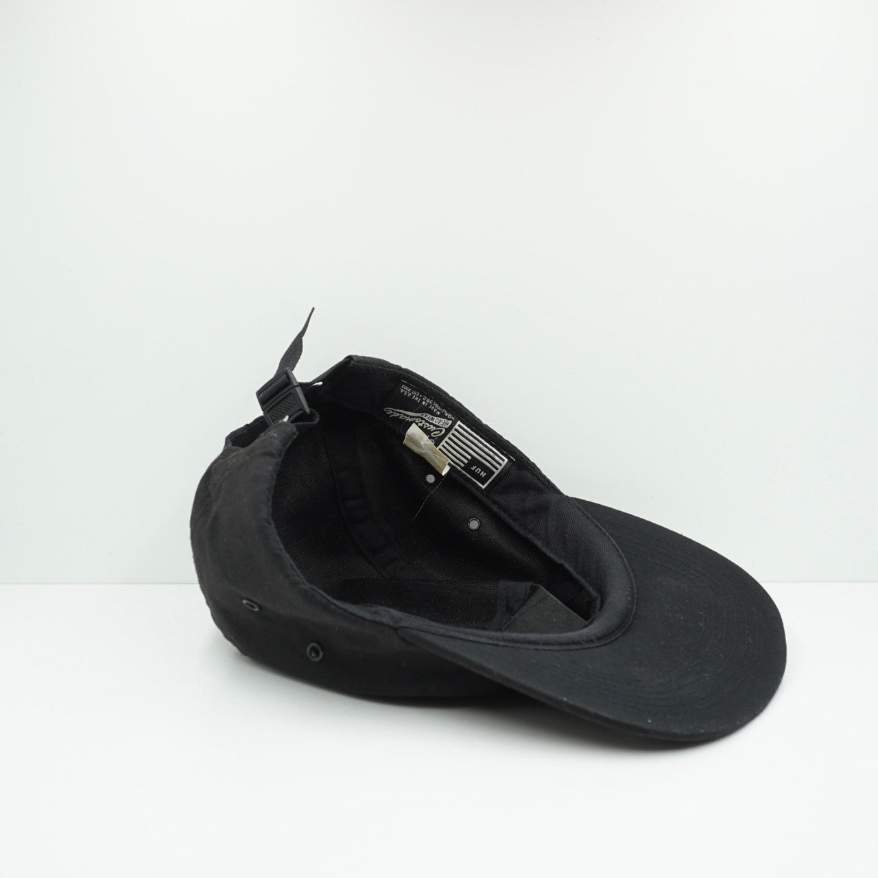 Huf 5 Panel Adjustable Black Cap