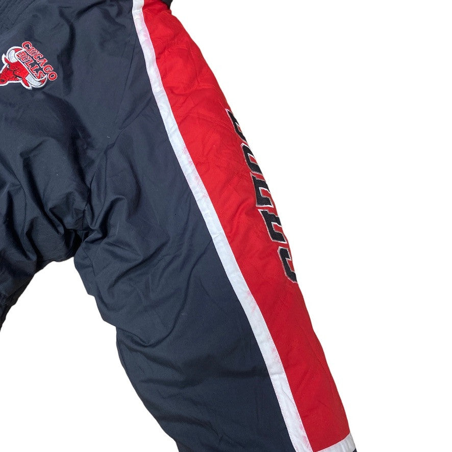 Vintage 90s Apex One Chicago Bulls Reversible Down Jacket