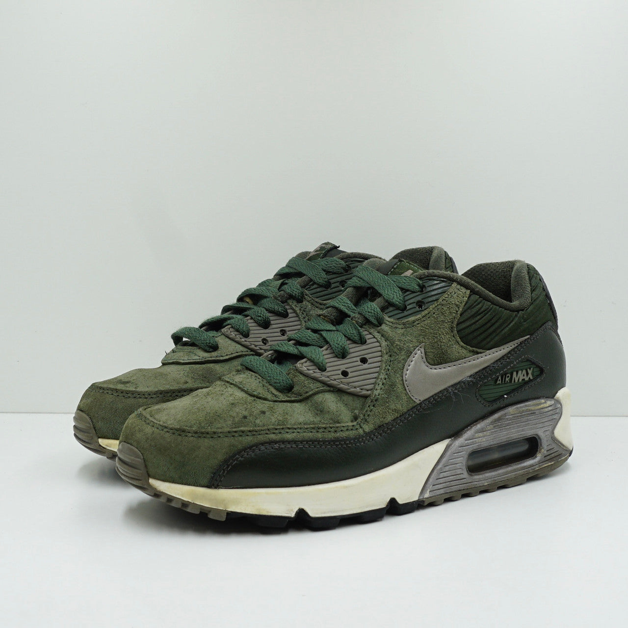 Nike Air Max 90 Leather Carbon Green (W)