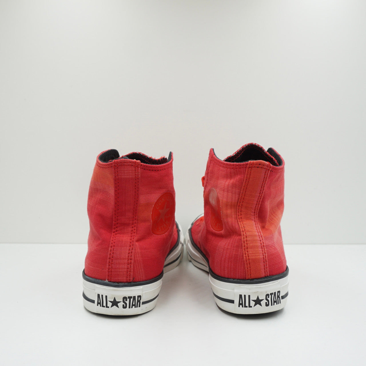 Converse Chuck Taylor Hi Red Plaid