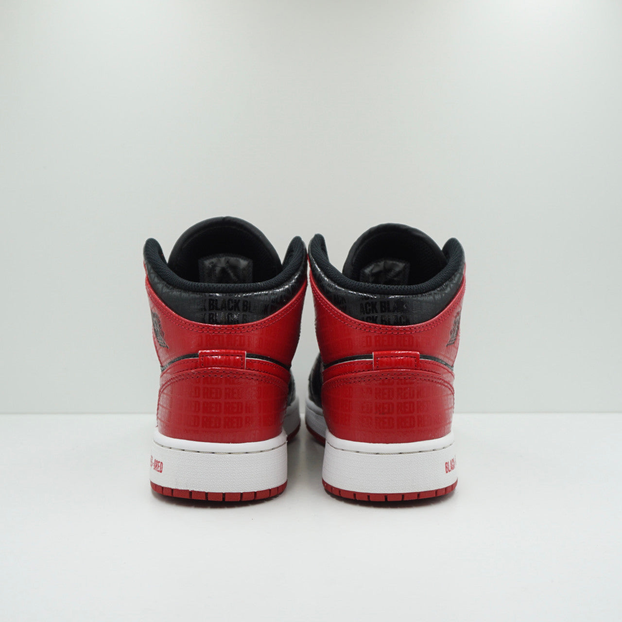 Jordan 1 Mid Bred Text (GS)