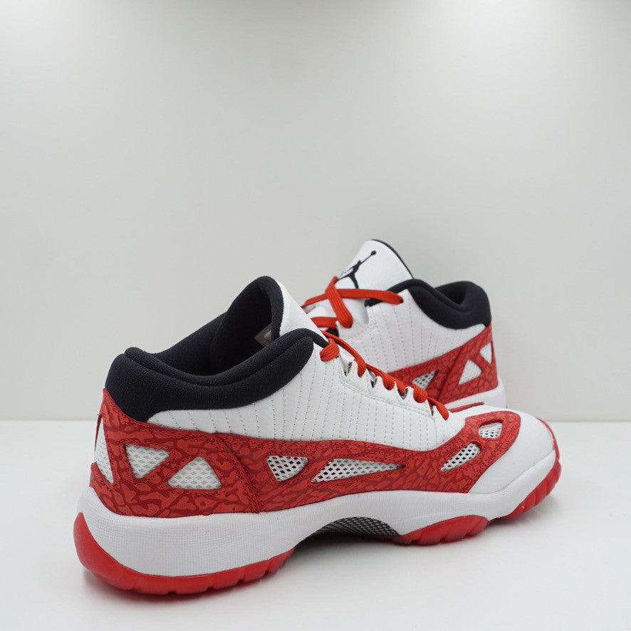 Jordan 11 Retro Low IE White Gym Red (GS)