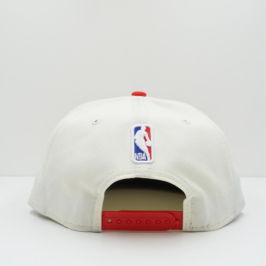 New Era Chicago Bulls Cream Snapback Cap