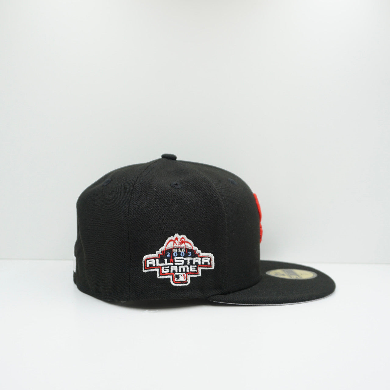 New Era White Sox Black Red Just Don Fitted Cap