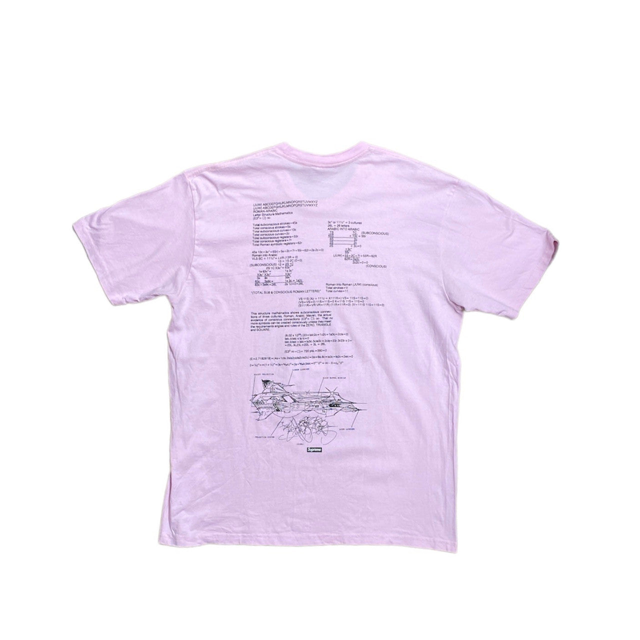 Supreme SS20 Rammellzee Light Pink Tshirt