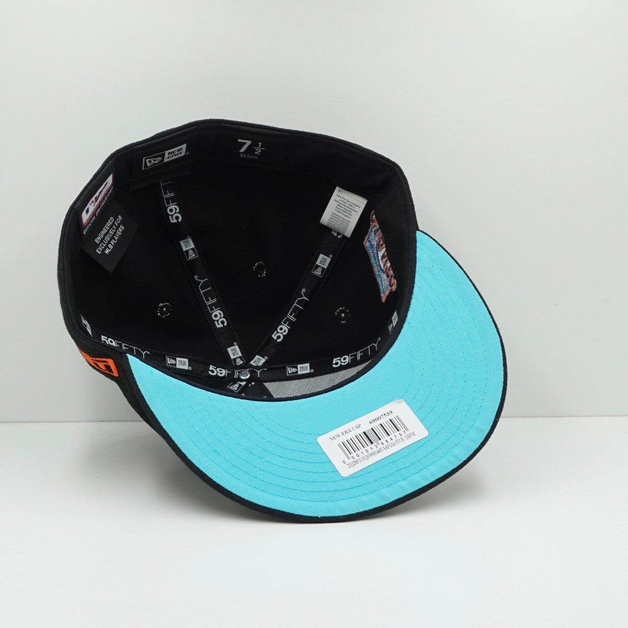 New Era San Francisco Giants Black/Orange Fitted Cap