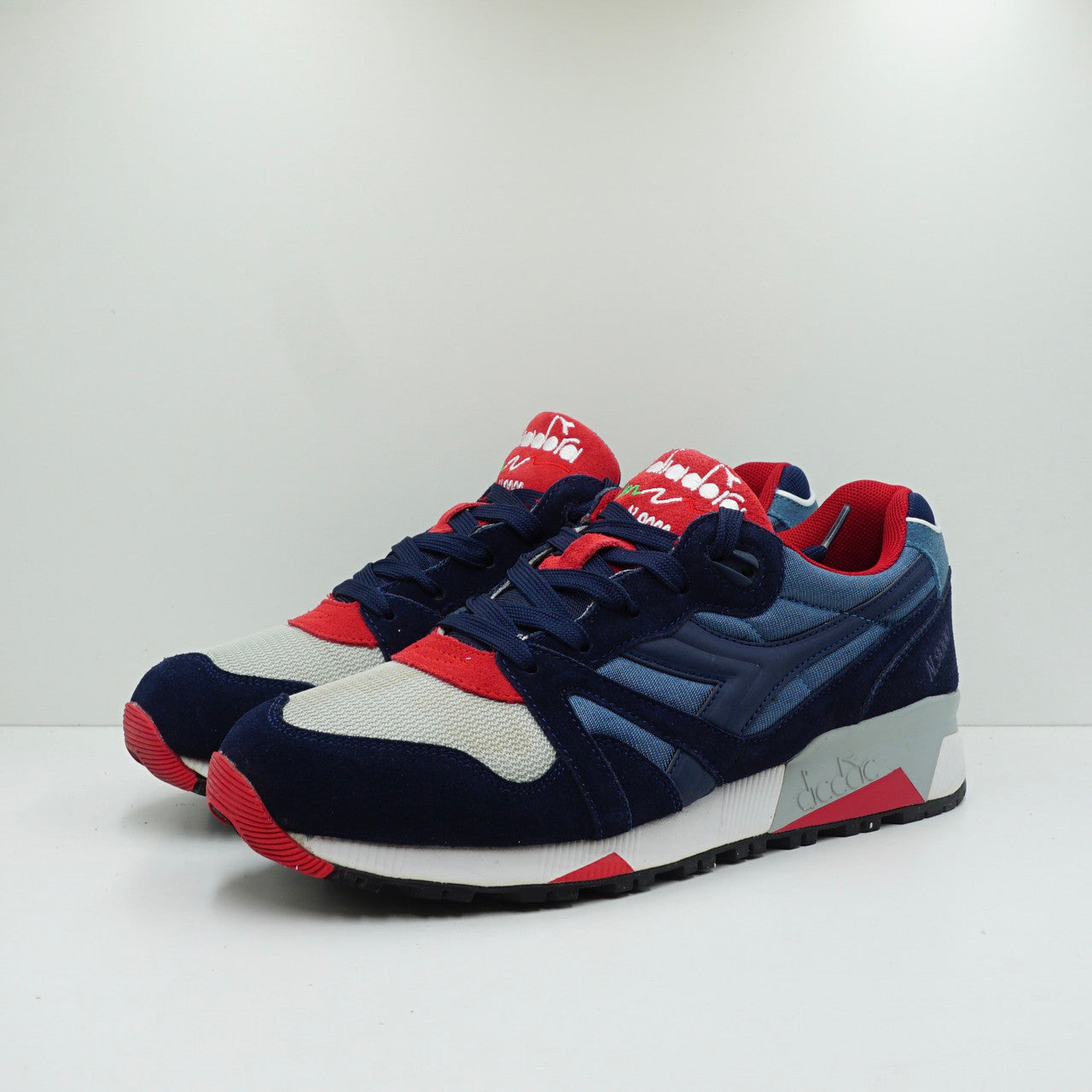 Diadora N9000 Heritage Made in Italy Navy Red