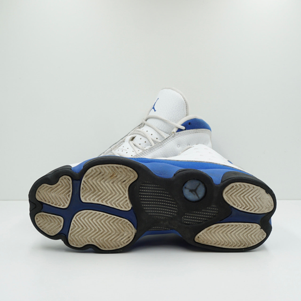 Jordan 13 Retro White Hyper Royal Black (GS)