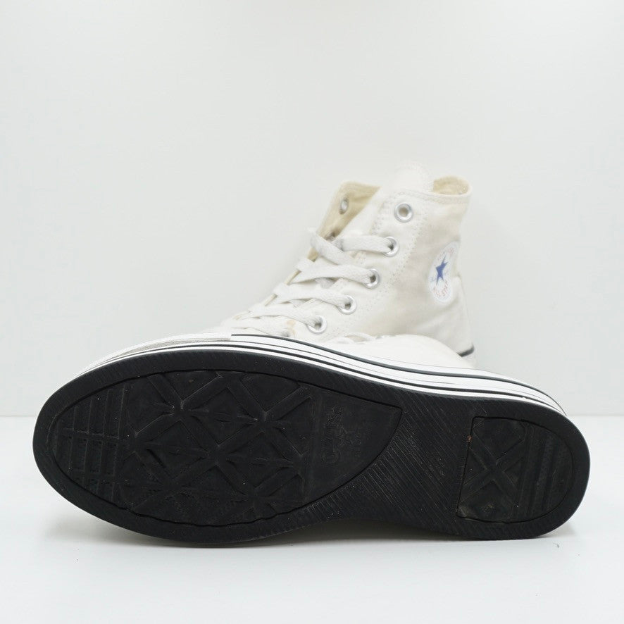 Converse CT White Black Stripe Platform