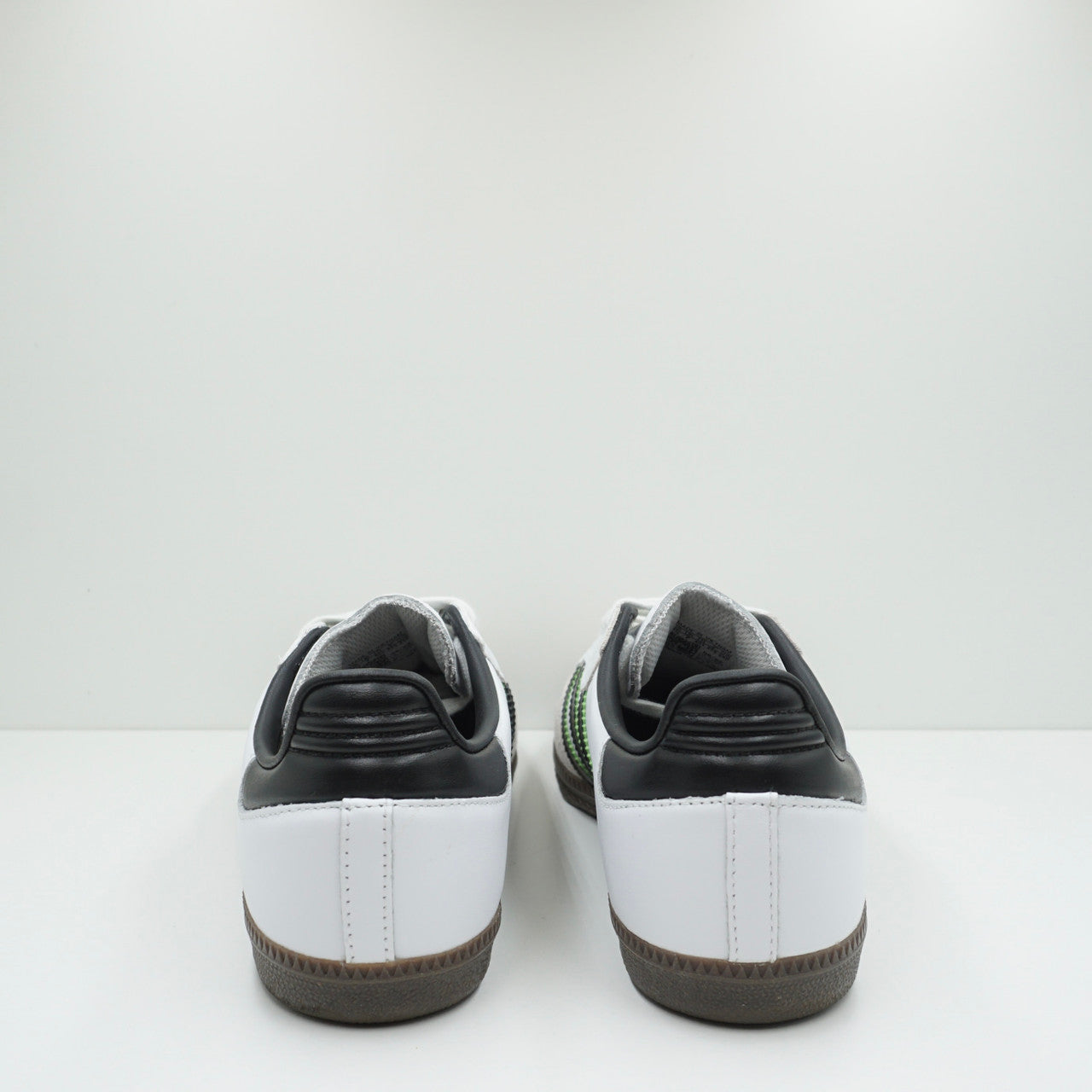 Adidas Samba ADV White Collegiate Green REPAINTED