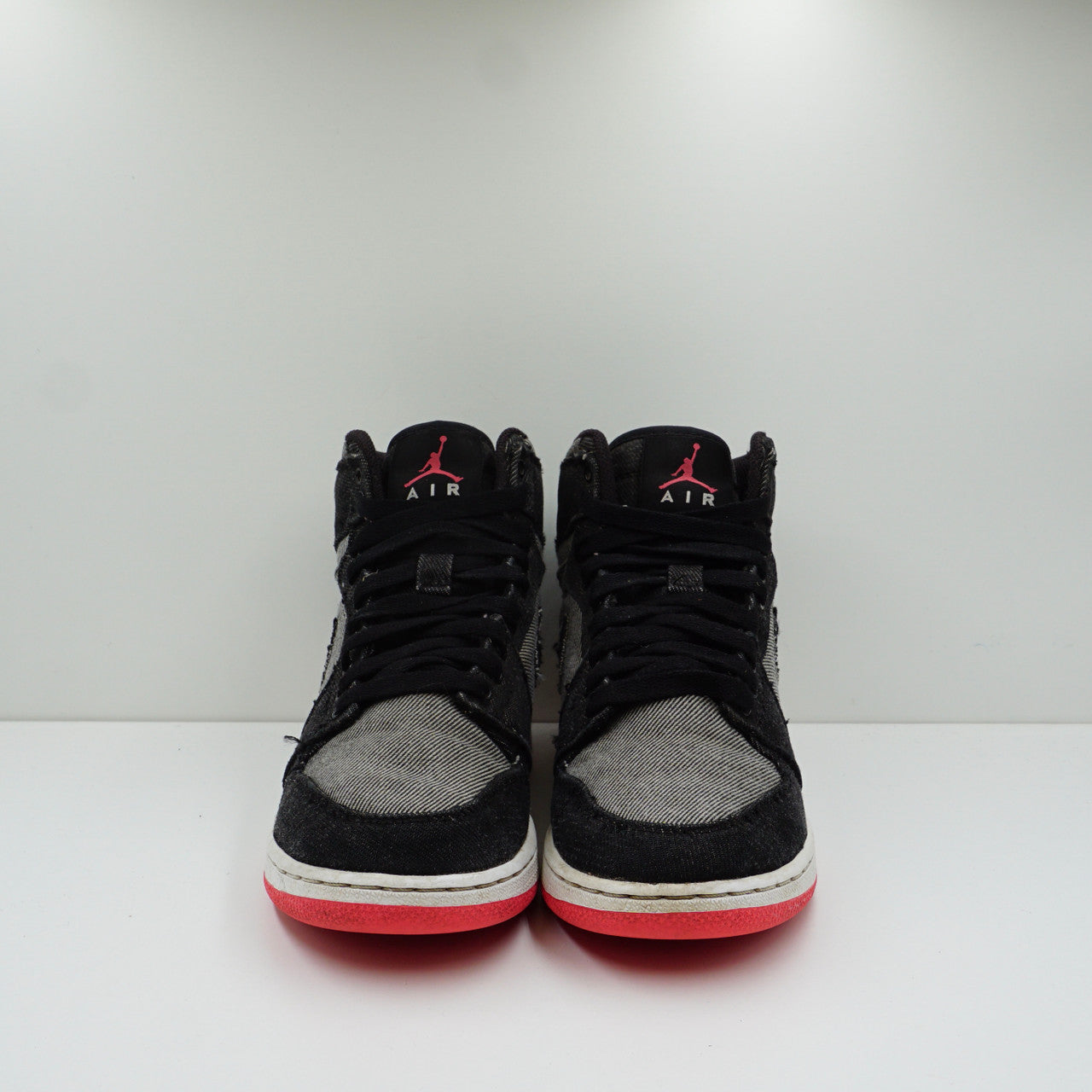 Jordan 1 Canvas High Alarming White (GS)