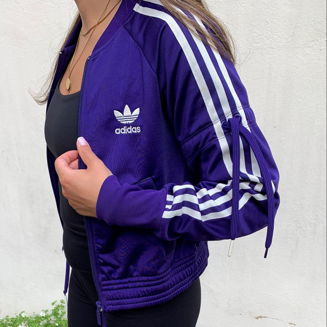 Adidas Purple Track Top (W)
